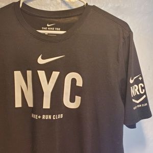 Relisted - Nike Dri-fit NYC Nike+ Run Club Moisture Wicking Tshirt Mens Sz. M